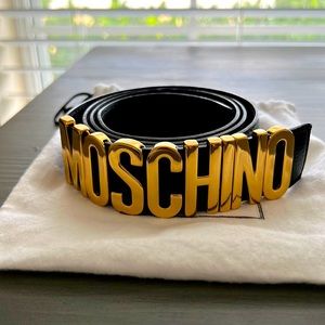 MOSCHINO Leather Belt